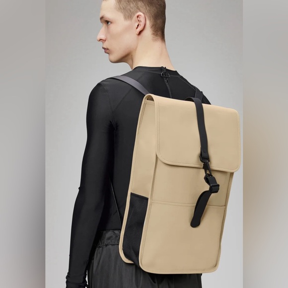 RAINS Waterproof (W3 - water performance level) Unisex Backpack - Picture 5 of 8